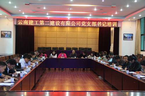 公司召開(kāi)上半年黨支部考核暨黨支部書記培訓(xùn)會(huì)